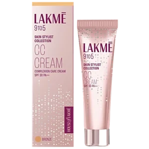 Lakme Face CC Complexion Care Cream SPF 30 Caramel, 30 g Bronze