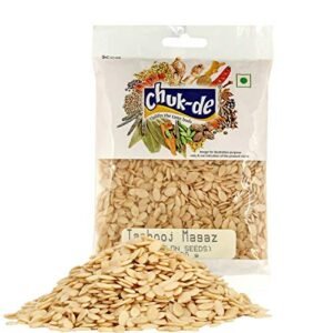Chukde Tarbooj Magaz - 200 Gram (100 Gm x 2) | Watermelon Seeds | Rich in Magnesium, Calcium, and Antioxidants for Heart and Bone Health, Digestion, and Immunity Support