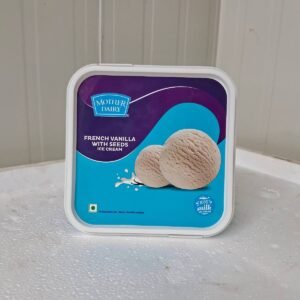MOTHER DAIRY FRENCH VANILLA WITH SEED ICE-CREAM 750ml.