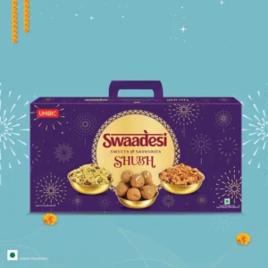 UNIBIC SWAADESI  SWEETS & SAVOURIES SEASON'S GREETINGS 525g.