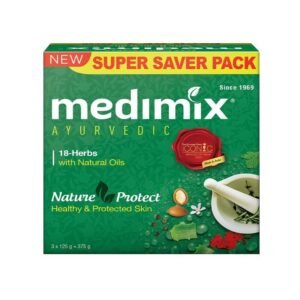 MEDIMIX AYURVEDIC SOAP(PACK OF 3) FREE BODY WASH INSIDE