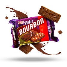 PARLE  FAB! BOURBON  CHOCOLATE BISCUITS 45G
