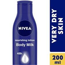 NIVEA BODY MILK NOURISHING LOTION 200ml
