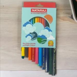 NATARAJ 10 COLOUR PENCILS