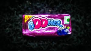 BOOMER BUBBLE GUM BLUEBERRY FLAVOUR