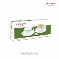 DIVA FROM LAOPALA CUP & SAUCER GIFT SET 12PCS.