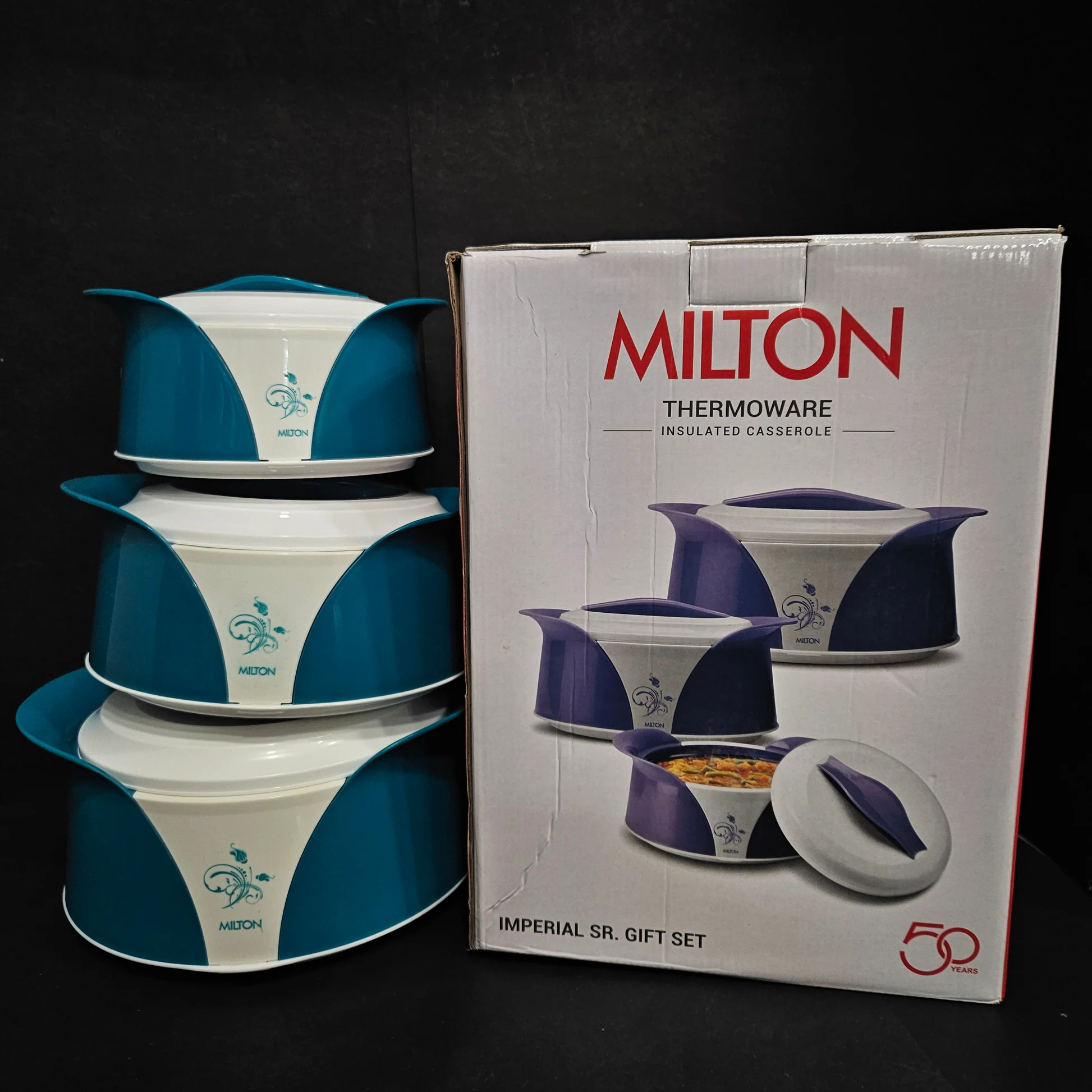 MILTON THERMOWARE INSULATED CASSEROLE GIFT SET