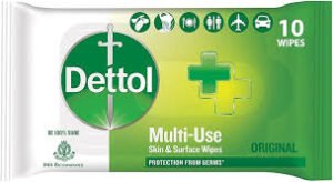 DETTOOL MULTI-USE SKIN & SURFACE WIPES ORIGINAL.