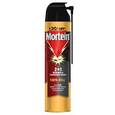 MORTEIN 2in1 MOSQUITO & COCKROCH KILLER 400ml.