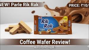 PARLE RIK RAK COFFEE WAFER.