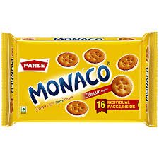 PARLE MONACO CRISPY LIGHT SALTY SNACK CLASSIC 696g.