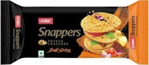 UNIBIC SNAPPERS POTATO CRACKERS INDI SPICE 70g.