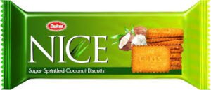 DUKES NICE SUGAR SPRINKLED COCONUT BISCUITS 145g.