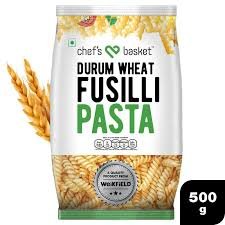 CHEF'S BASKET DURUM WHEAT FUSILLI PASTA 534g.