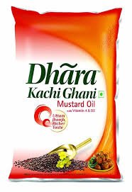 DHARA KACHI GHANI MUSTARD OIL 910g.