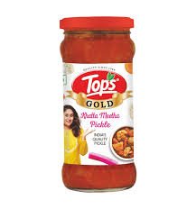 tops gold khatta meetha pickle 400G.