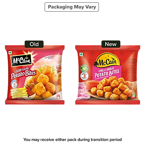MCCAIN CHILLI GARLIC POTATO BITES 420g.