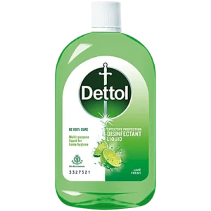 DETTOL EFFECTIVE PROTECTION DISINFECTANT LIQUID LIME FRESH 250ml.