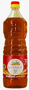 ANNAMAY NATURALS KACCHI GHANI MUSTARD OIL 1L.
