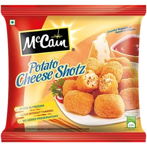 MCCAIN POTATO CHEESE SHOTZ 400g.