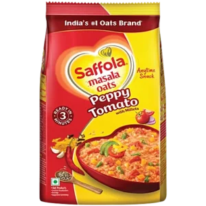 SAFFOLA MASALA OATS Peppy Tomato With Millets 500G.