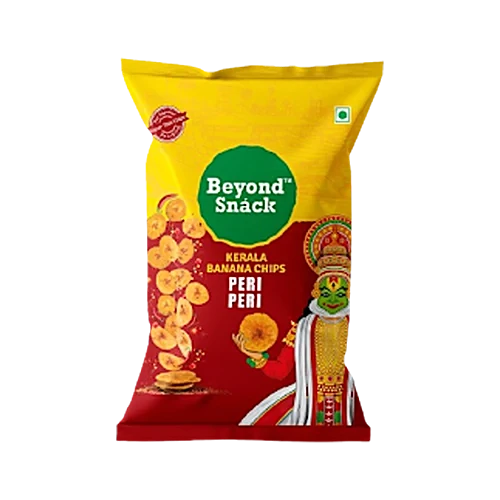 BEYOND SNACK KERALA BANANA CHIPS PERI PERI 75g.