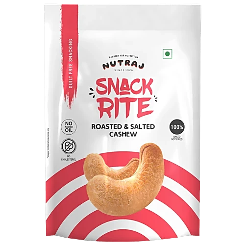 NUTRAJ SNACK RITE ROASTED & SALTED CASHEW 150g