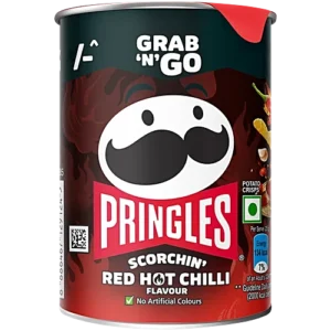 Pringles Scorchin' Red Hot Chilli Flavour 40G.