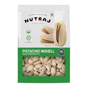 NUTRAJ PISTACHIO INSHELL ROASTED & SALTED 400g.