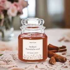 ASIANAURA HOME & FRAGRANCES INDIAN SANDALWOOD CANDLE