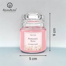 ASIANAURA HOME & FRAGRANCES ROMANTIC ROSE CANDLE