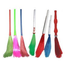 plastic broom
