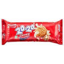 PARLE 20-20 CASHEW COOKIES 65g.