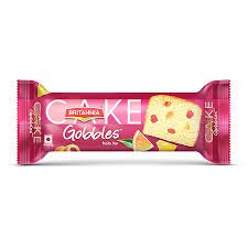 BRITANNIA CAKE GOBBLES FRUITY FUN 45g.