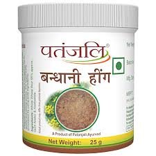 PATANJALI BANDHANI HING (ASAFOETIDA) 25g.