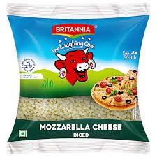 BRITANNIA  THE LUGHING COW MOZZARELLA CHEESE DICE 1KG.