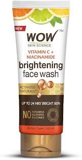 WOW  VITAMIN C + NIACINAMIDE FACE WASH 100ML
