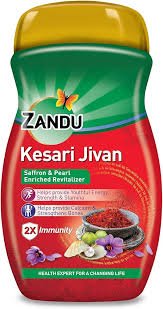 ZANDU KESARI JIVAN SAFFRON & PEARL ENRICHED REVITALIZER 2X IMMUNITY 450g.