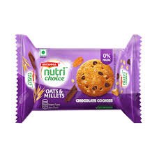 BRITANNIA NUTRI CHOICE OATS & MILLETS CHOCOLATE COOKIES 66.6g
