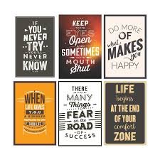 PAPER PLANE DESIGN INSPIRATIONAL MOTIVATIONAL WALL POSTER | SET OF 3|SIZE 12 X 18 INCH |D74