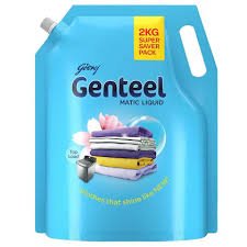 GODREJ GENTEEL MATIC LIQUID TOP LOAD 2 KG SUPER SAVER PACK.