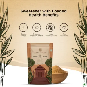 HOUSE OF VEDA ORGANIC RAW SUGAR (DESI KHAND) 500 g.