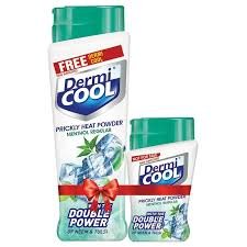 DERMI COOL PRICKLY HEAT POWDER MENTHOL REGULAR 150g