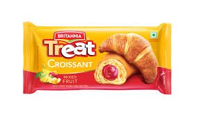 BRITANNIA TREAT CROISSANT MIXED FRUIT
