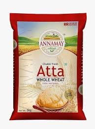 ANNAMAY CHAKKI FRESH ATTA WHOLE WHEAT 5kg.