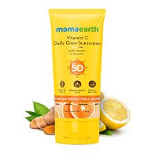 MAMAEARTH VITAMIN C DAILY GLOW SUNSCREEN SPF50 PA+++ 50g