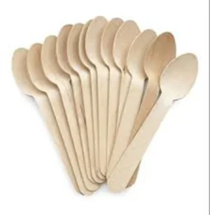 PULPWOOD DISPOSABLE SPOONS 16CM 50'S