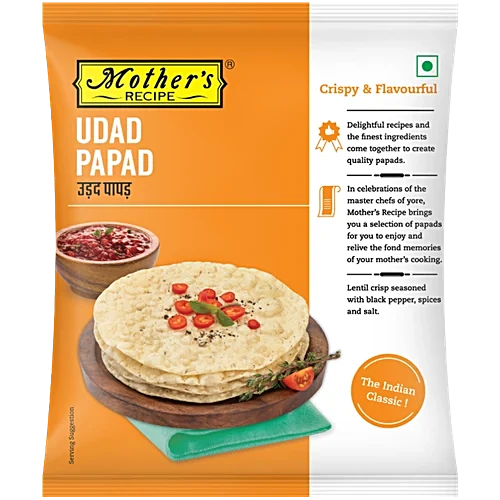 MOTHER'S RECIPE UDAD PAPAD 180g