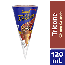 AMUL TRI CONE BUTTER SCOTCH 120ml