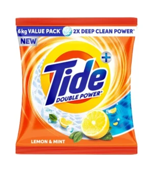 TIDE DOUBLE POWER LEMON & MINT 4KG+1kg FREE.